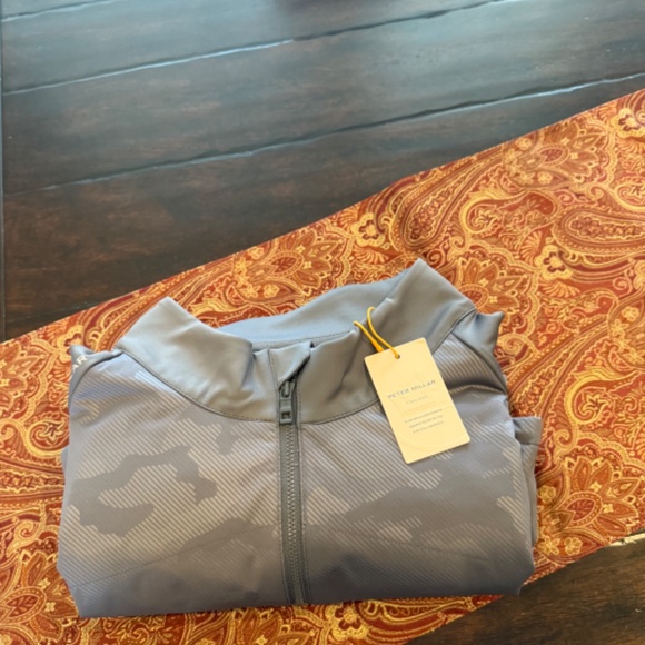 Peter Millar Men's XL Iron Camo Merge Hybrid Jacket MSRP $245 - Picture 5 of 13